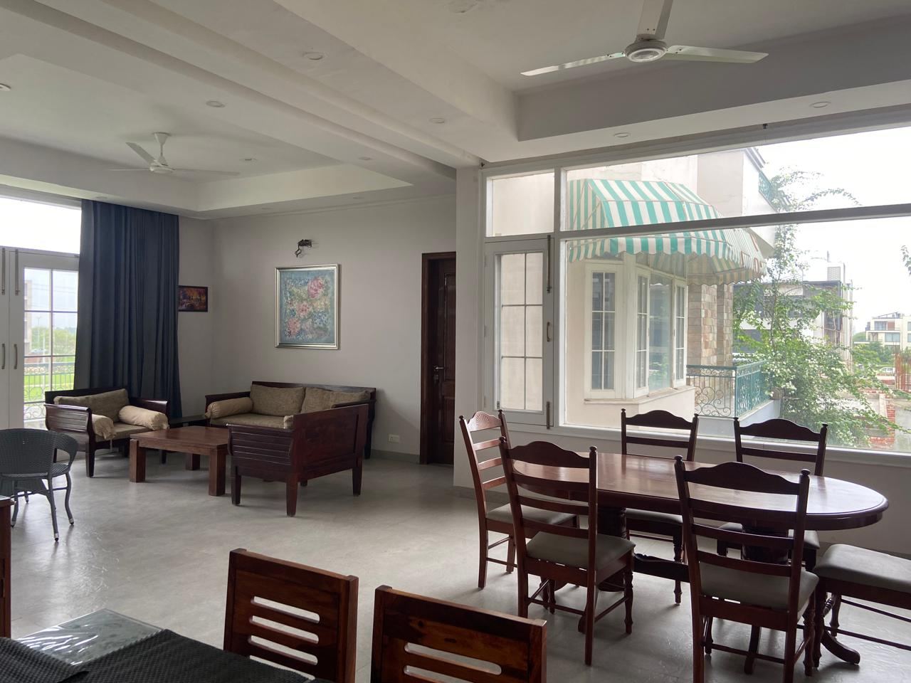 Living and dining room